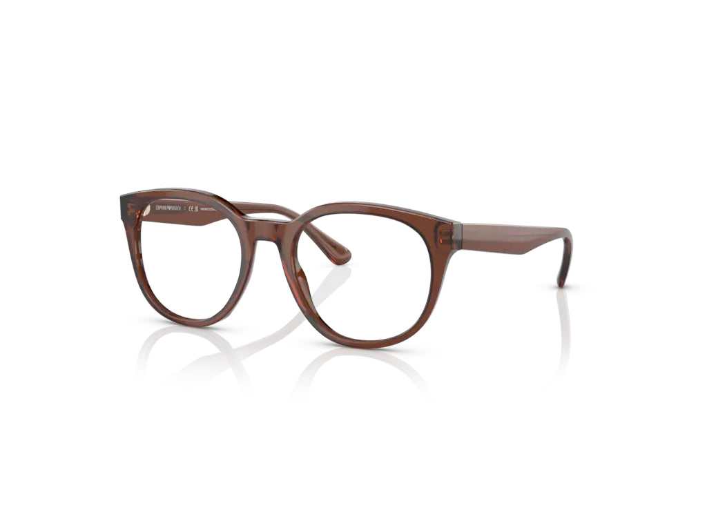 Emporio Armani Uomo Emporio Armani EA3207 5044 Montature da vista Plastica Trasparente marrone Pantos Emporio Armani Uomo Emporio Armani EA3207 5044 Montature da vista Plastica Trasparente marrone Pantos