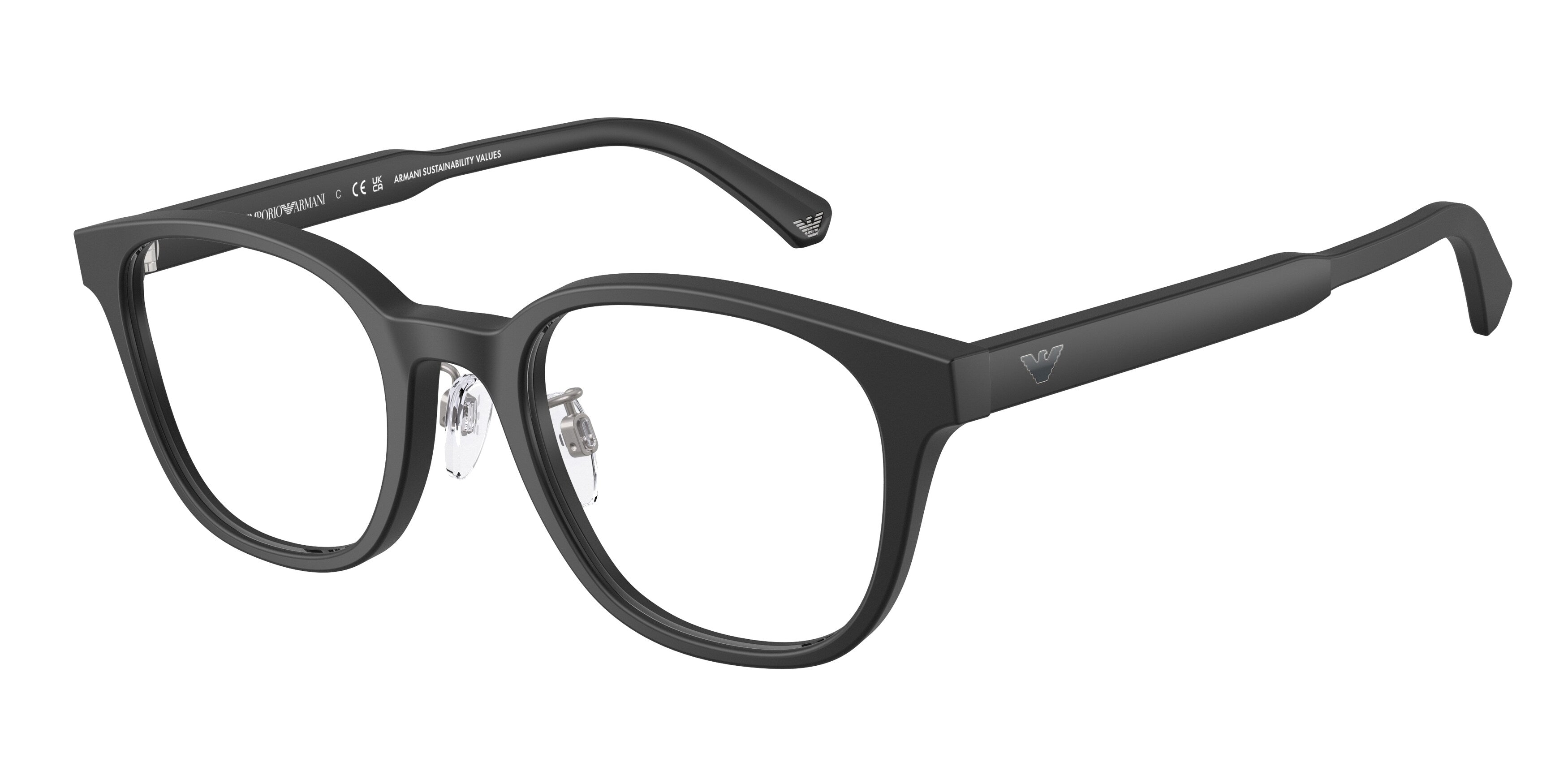 Emporio Armani Uomo Emporio Armani EA3216D 5001 Montature da vista Acetato Nero Pantos Normale Emporio Armani Uomo Emporio Armani EA3216D 5001 Montature da vista Acetato Nero Pantos Normale