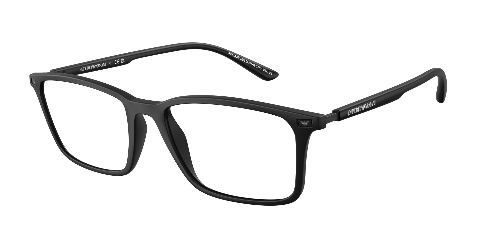 Emporio Armani Uomo Emporio Armani EA3237 5001 Montature da vista Iniettato Nero Squadrata Normale Emporio Armani Uomo Emporio Armani EA3237 5001 Montature da vista Iniettato Nero Squadrata Normale