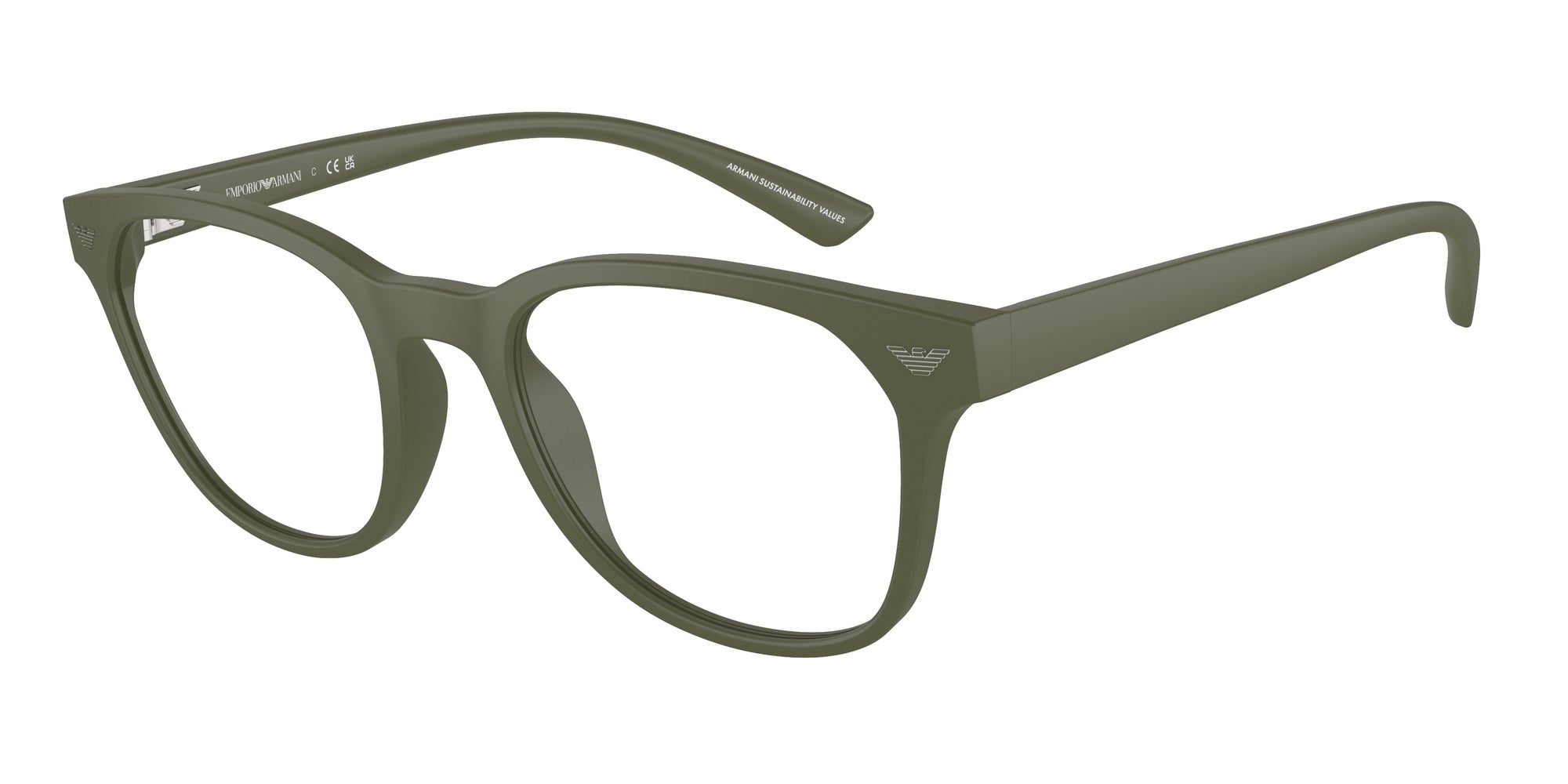 Emporio Armani Uomo Emporio Armani EA3240U 6099 Montature da vista Iniettato Verde Trasparente Pantos Normale Emporio Armani Uomo Emporio Armani EA3240U 6099 Montature da vista Iniettato Verde Trasparente Pantos Normale