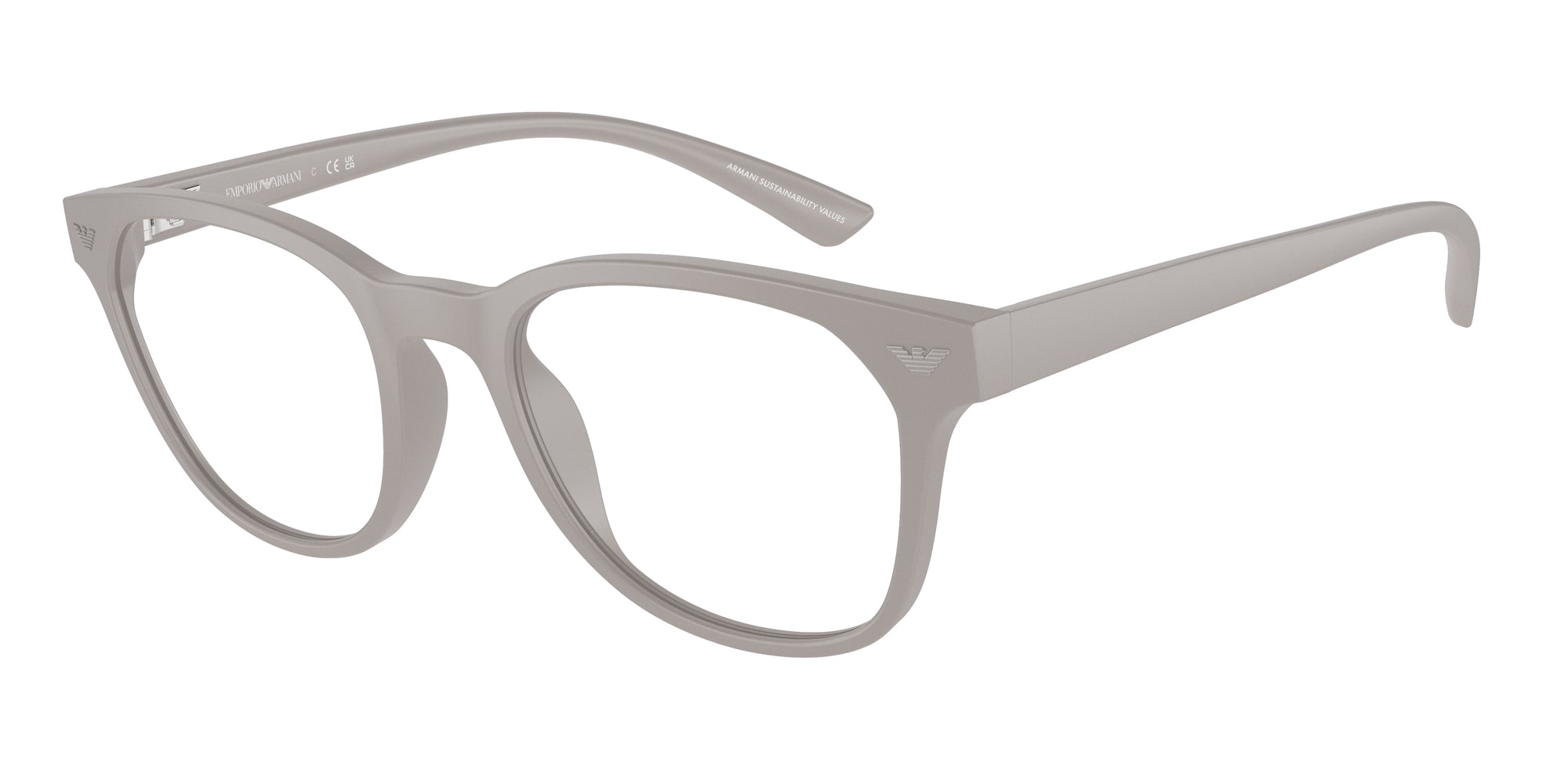Emporio Armani Uomo Emporio Armani EA3240U 6100 Montature da vista Iniettato Grigio Pantos Normale Emporio Armani Uomo Emporio Armani EA3240U 6100 Montature da vista Iniettato Grigio Pantos Normale