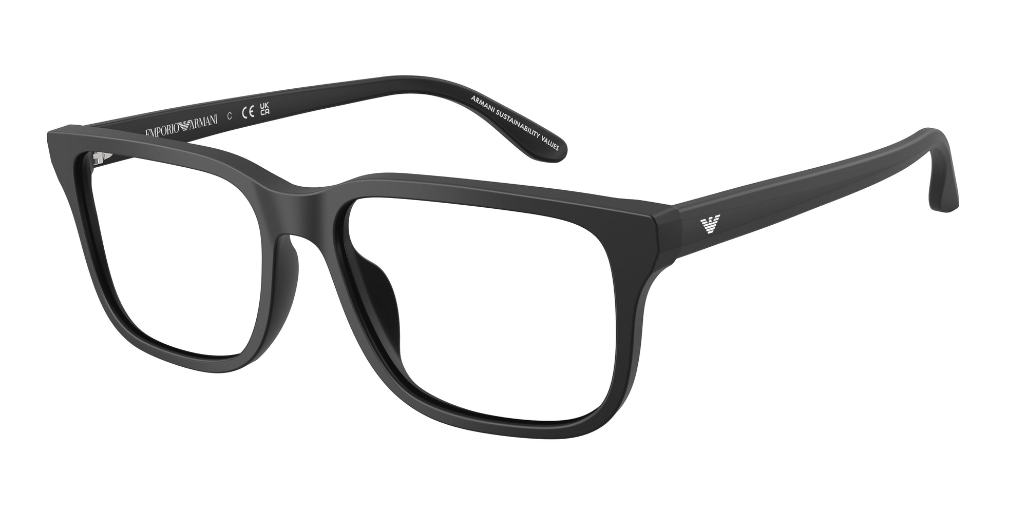 Emporio Armani Uomo Emporio Armani EA3250U 5017 Montature da vista Acetato Nero Squadrata Normale Emporio Armani Uomo Emporio Armani EA3250U 5017 Montature da vista Acetato Nero Squadrata Normale