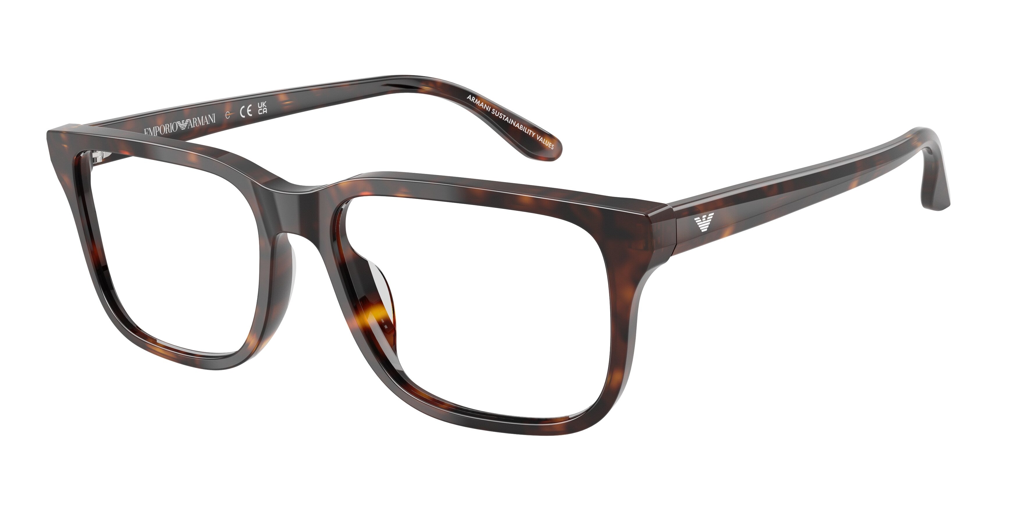 Emporio Armani Uomo Emporio Armani EA3250U 5026 Montature da vista Acetato Tartaruga Squadrata Normale Emporio Armani Uomo Emporio Armani EA3250U 5026 Montature da vista Acetato Tartaruga Squadrata Normale