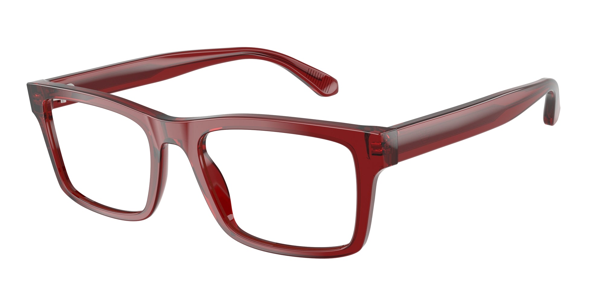 Emporio Armani Uomo Emporio Armani EA3254 6248 Montature da vista Acetato Rosso Squadrata Normale Emporio Armani Uomo Emporio Armani EA3254 6248 Montature da vista Acetato Rosso Squadrata Normale