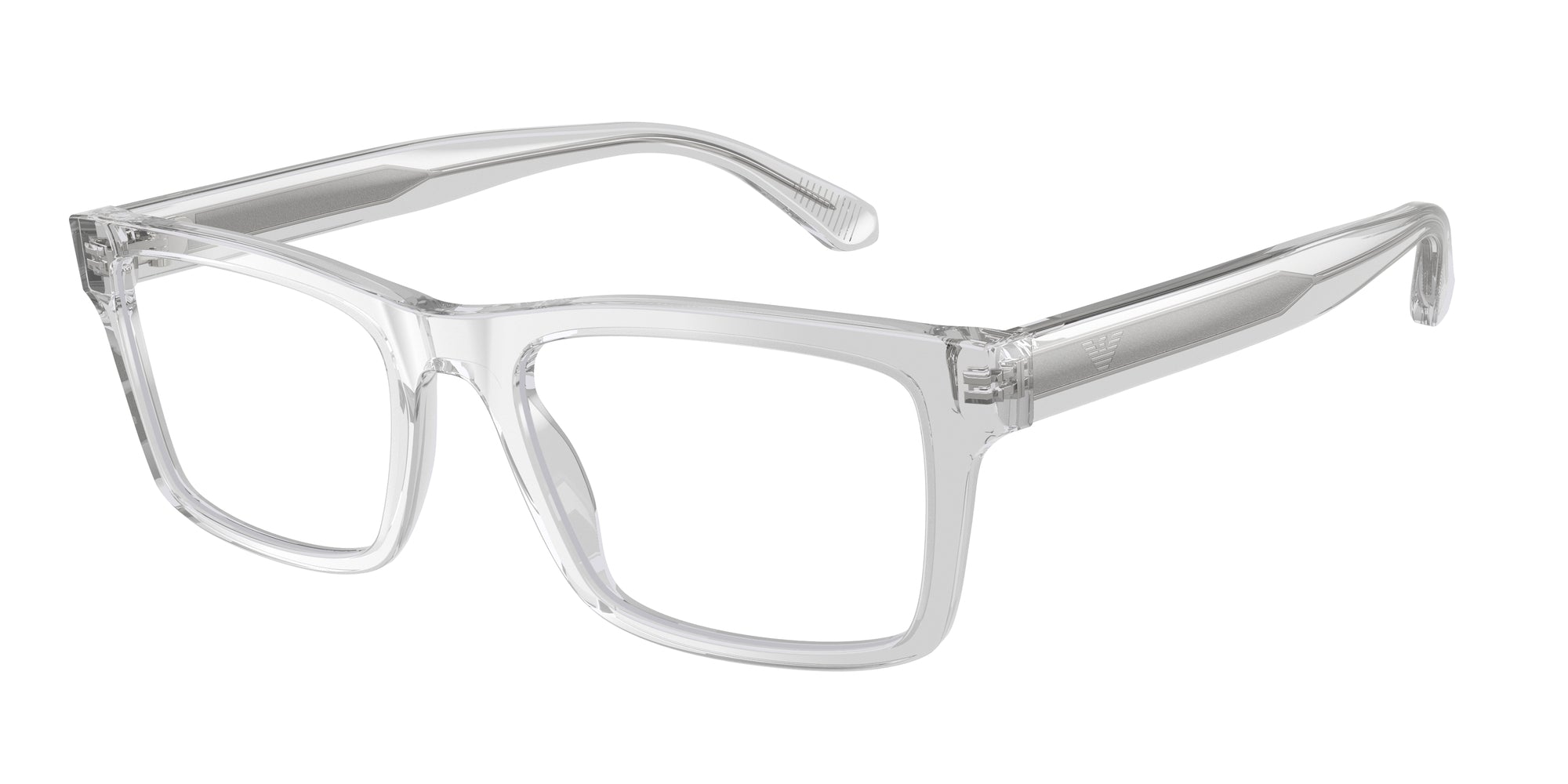 Emporio Armani Uomo Emporio Armani EA3254 6250 Montature da vista Acetato Trasparente Squadrata Normale Emporio Armani Uomo Emporio Armani EA3254 6250 Montature da vista Acetato Trasparente Squadrata Normale