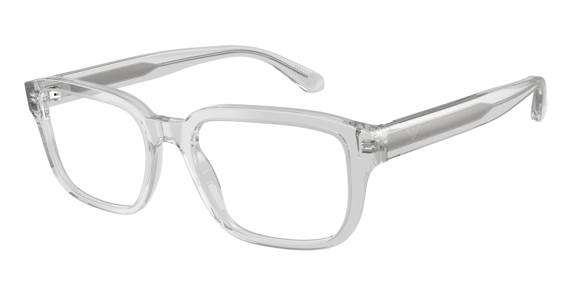 Emporio Armani Uomo Emporio Armani EA3255 6250 Montature da vista Acetato Trasparente Pillow Normale Emporio Armani Uomo Emporio Armani EA3255 6250 Montature da vista Acetato Trasparente Pillow Normale