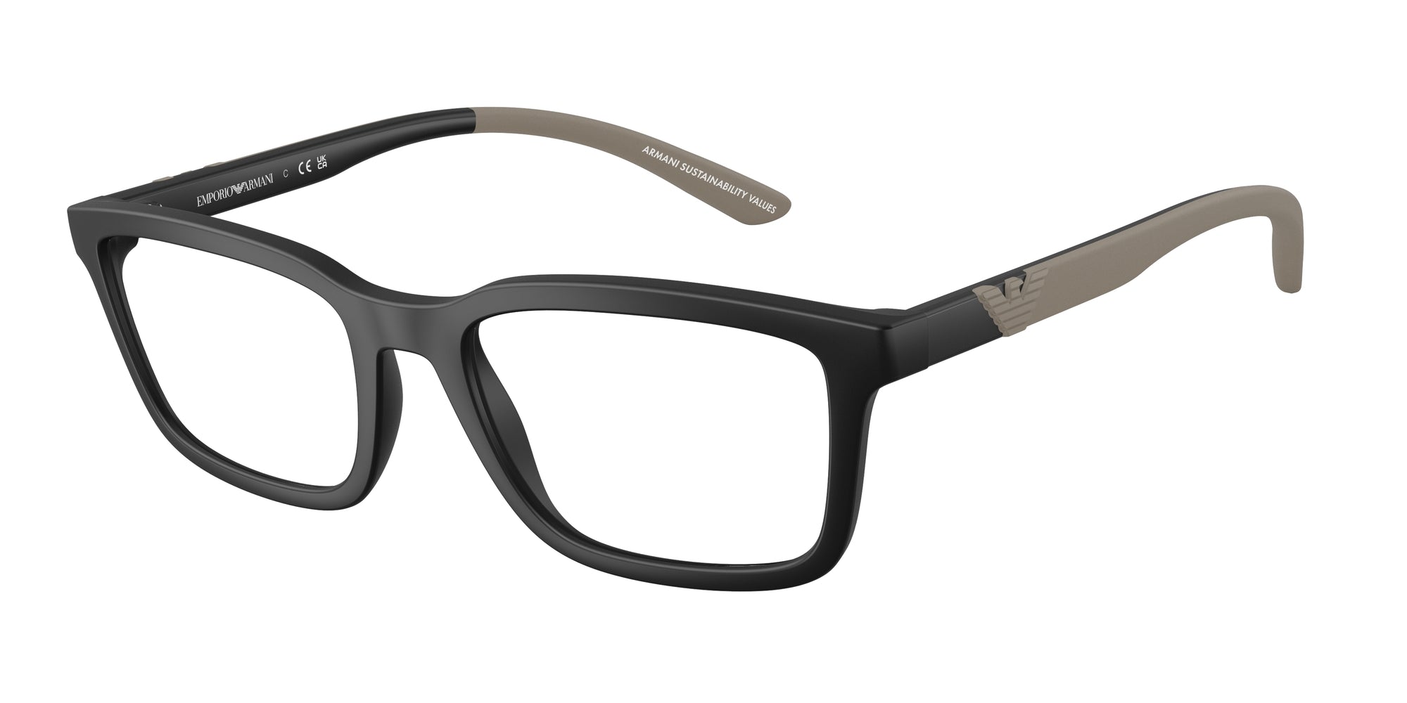 Emporio Armani Uomo Emporio Armani EA3259 5001 Montature da vista Iniettato Nero Squadrata Normale Emporio Armani Uomo Emporio Armani EA3259 5001 Montature da vista Iniettato Nero Squadrata Normale
