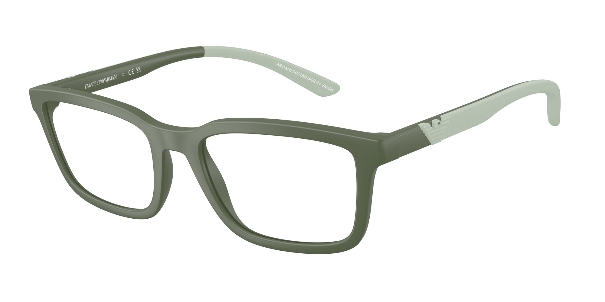 Emporio Armani Uomo Emporio Armani EA3259 6259 Montature da vista Iniettato Verde Squadrata Normale Emporio Armani Uomo Emporio Armani EA3259 6259 Montature da vista Iniettato Verde Squadrata Normale