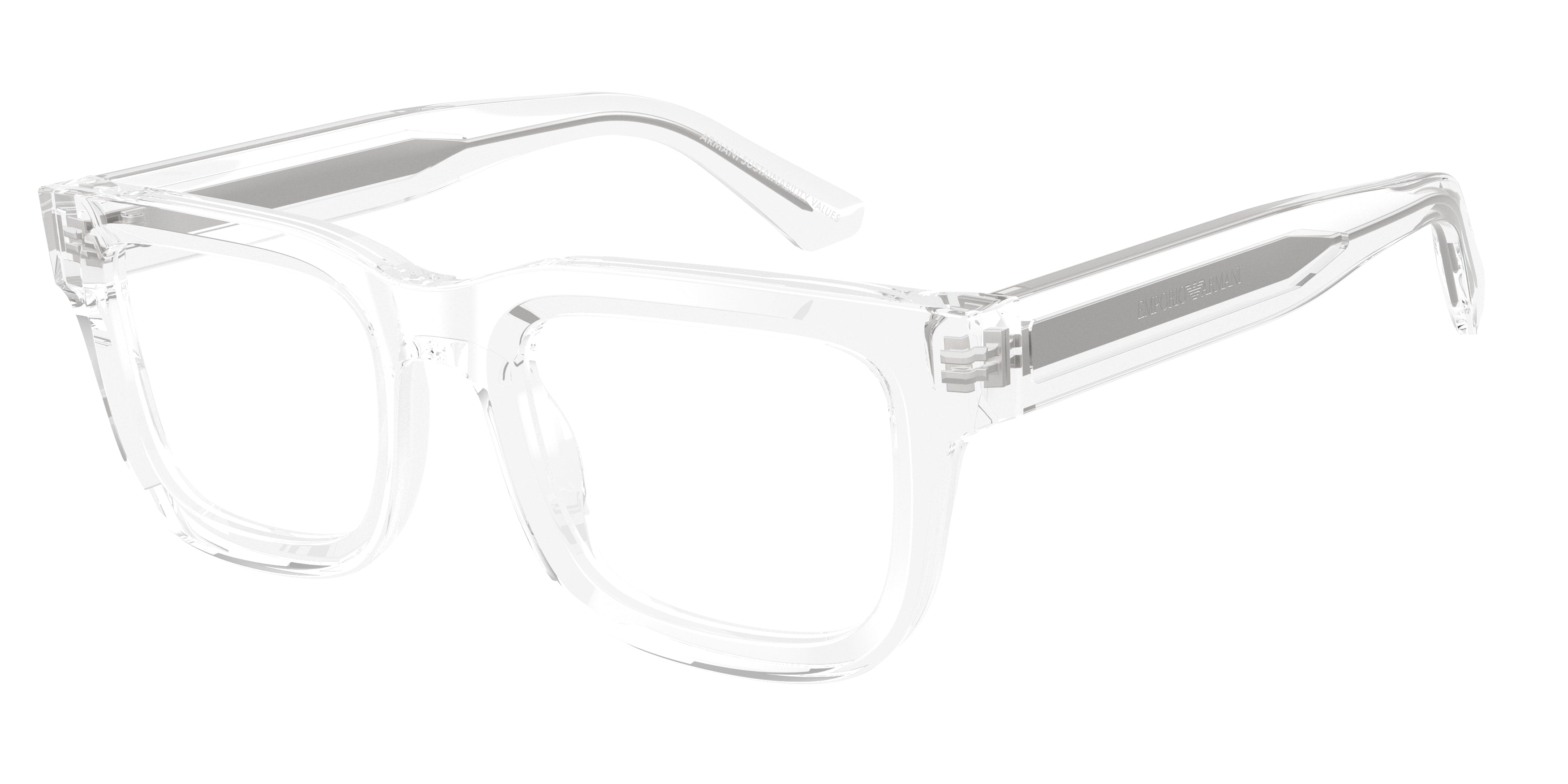 Emporio Armani Uomo Emporio Armani EA3279 6344 Montature da vista Acetato Trasparente Trasparente Squadrata Normale Emporio Armani Uomo Emporio Armani EA3279 6344 Montature da vista Acetato Trasparente Trasparente Squadrata Normale