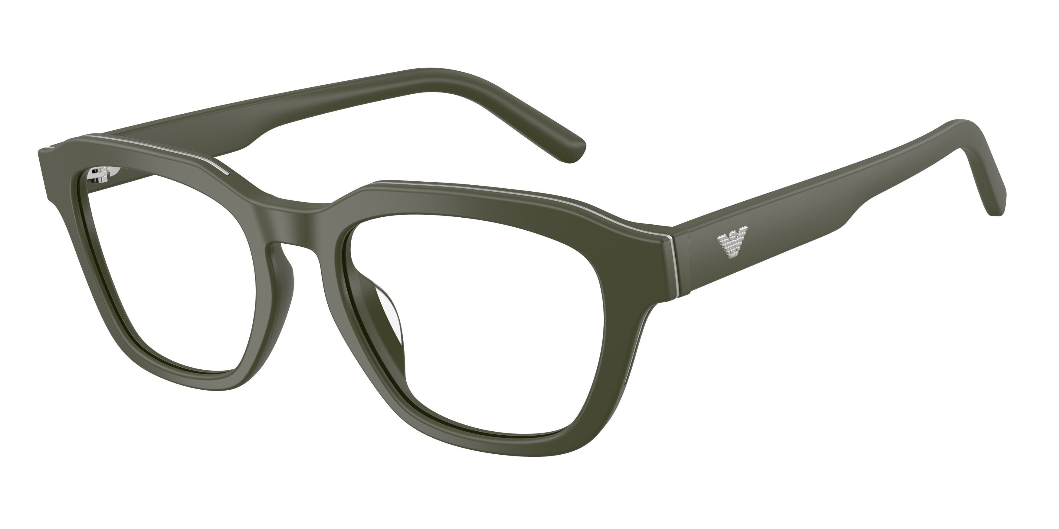 Emporio Armani Uomo Emporio Armani EA3291U 6321 Montature da vista Acetato Verde Trasparente Geometrica Normale Emporio Armani Uomo Emporio Armani EA3291U 6321 Montature da vista Acetato Verde Trasparente Geometrica Normale