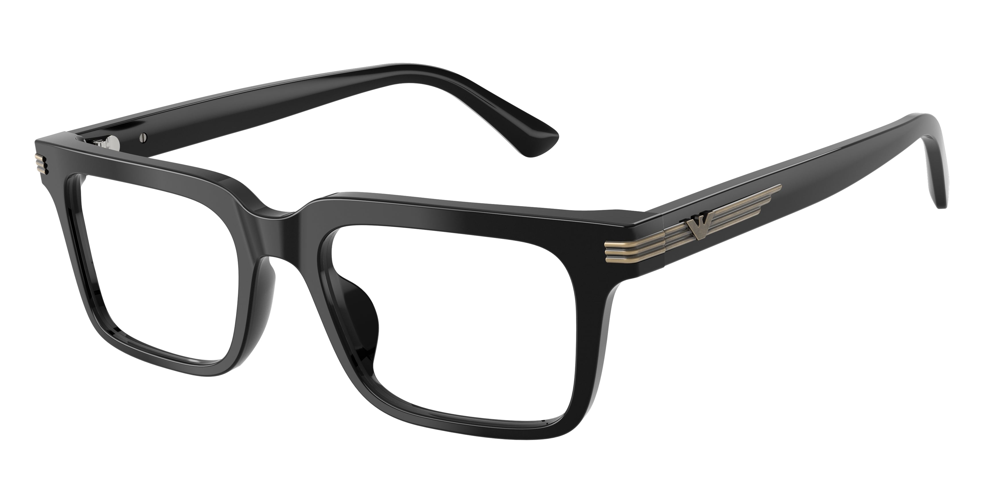 Emporio Armani Uomo Emporio Armani EA3293U 5017 Montature da vista Acetato Nero Trasparente Squadrata Normale Emporio Armani Uomo Emporio Armani EA3293U 5017 Montature da vista Acetato Nero Trasparente Squadrata Normale