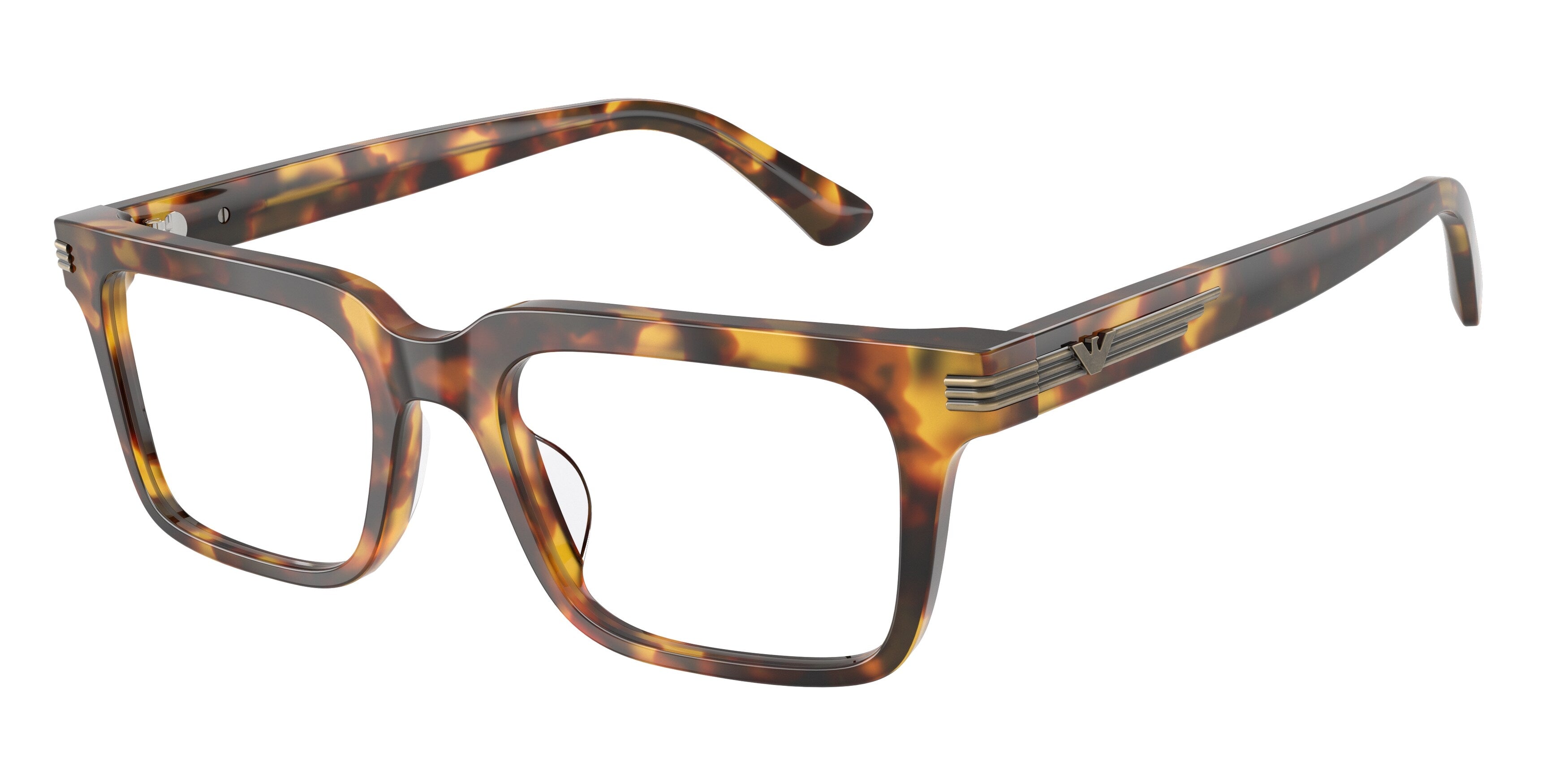 Emporio Armani Uomo Emporio Armani EA3293U 5993 Montature da vista Acetato Marrone Trasparente Squadrata Normale Emporio Armani Uomo Emporio Armani EA3293U 5993 Montature da vista Acetato Marrone Trasparente Squadrata Normale