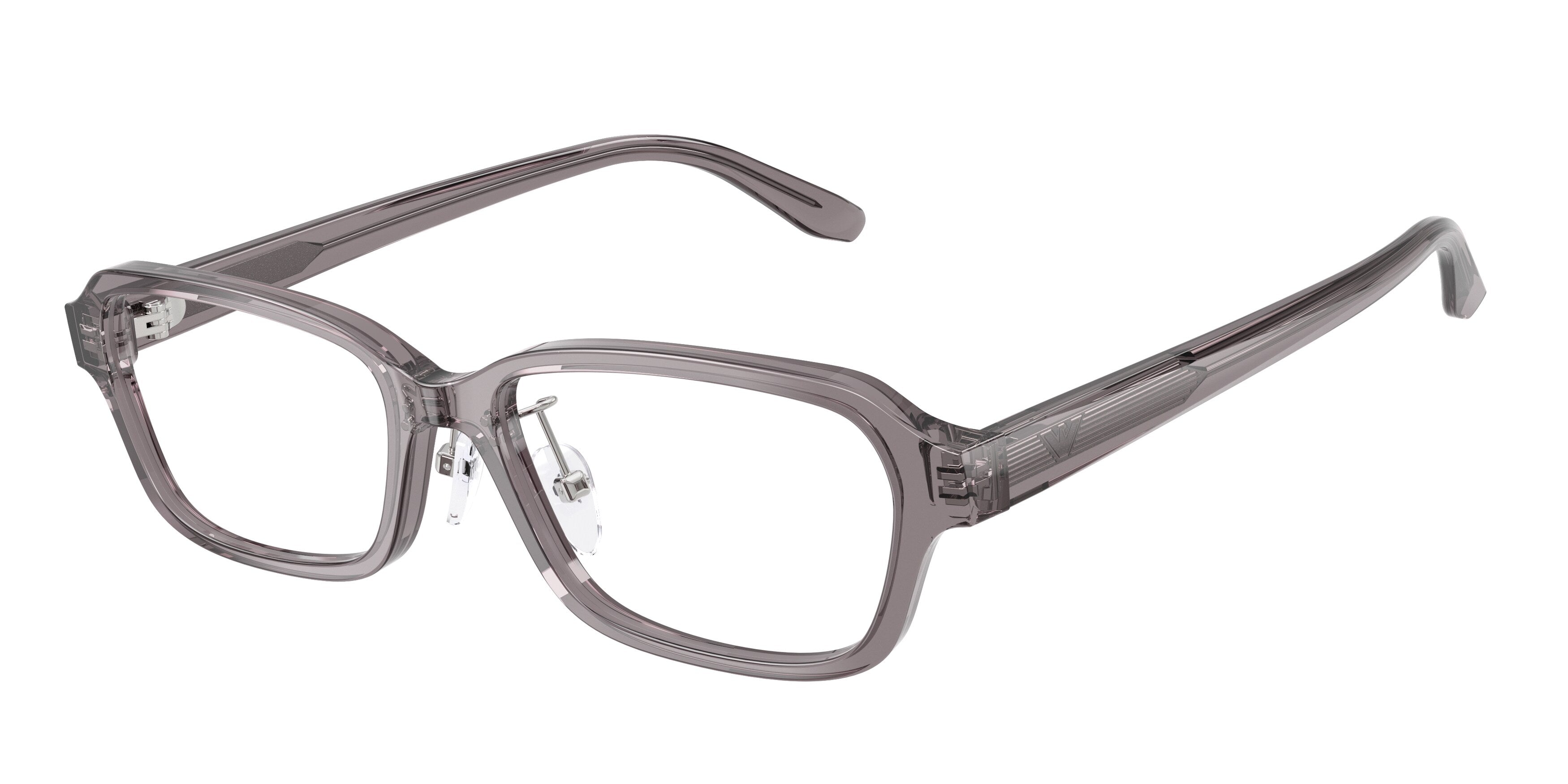 Emporio Armani Uomo Emporio Armani EA3295D 6206 Montature da vista Acetato Grigio Trasparente Squadrata Normale Emporio Armani Uomo Emporio Armani EA3295D 6206 Montature da vista Acetato Grigio Trasparente Squadrata Normale