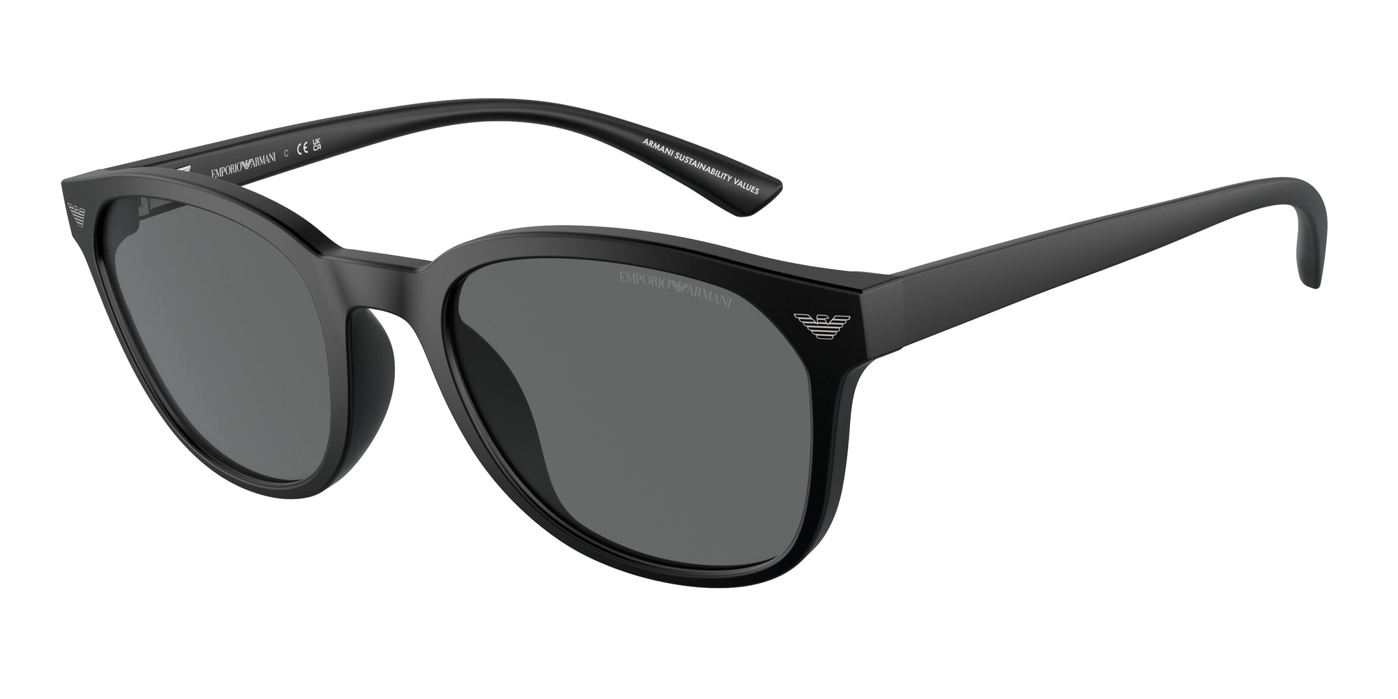 Emporio Armani Uomo Emporio Armani EA4225U 500187 Occhiali da sole Iniettato Nero Grigio Pantos Normale Emporio Armani Uomo Emporio Armani EA4225U 500187 Occhiali da sole Iniettato Nero Grigio Pantos Normale