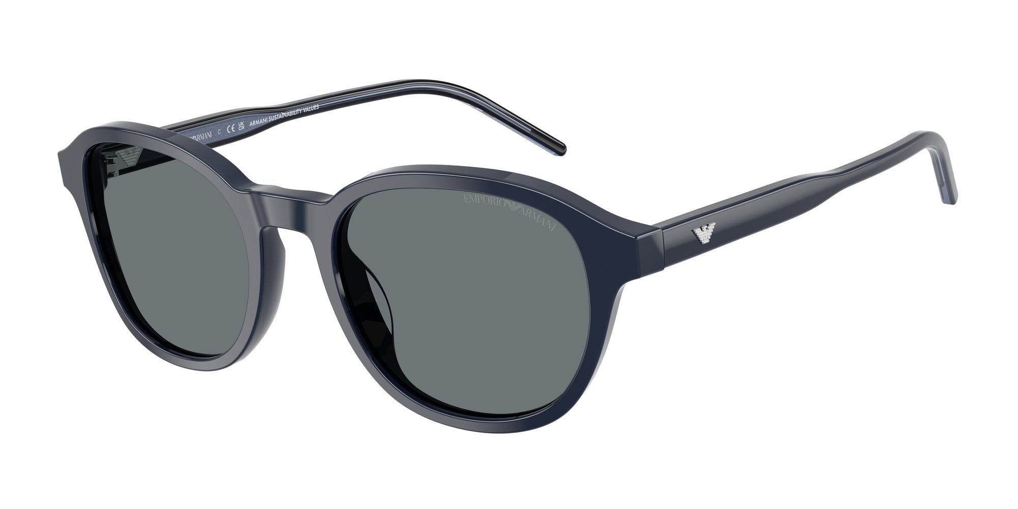 Emporio Armani Uomo Emporio Armani EA4247U 625680 Occhiali da sole Acetato Blu Blu Pantos Normale Emporio Armani Uomo Emporio Armani EA4247U 625680 Occhiali da sole Acetato Blu Blu Pantos Normale