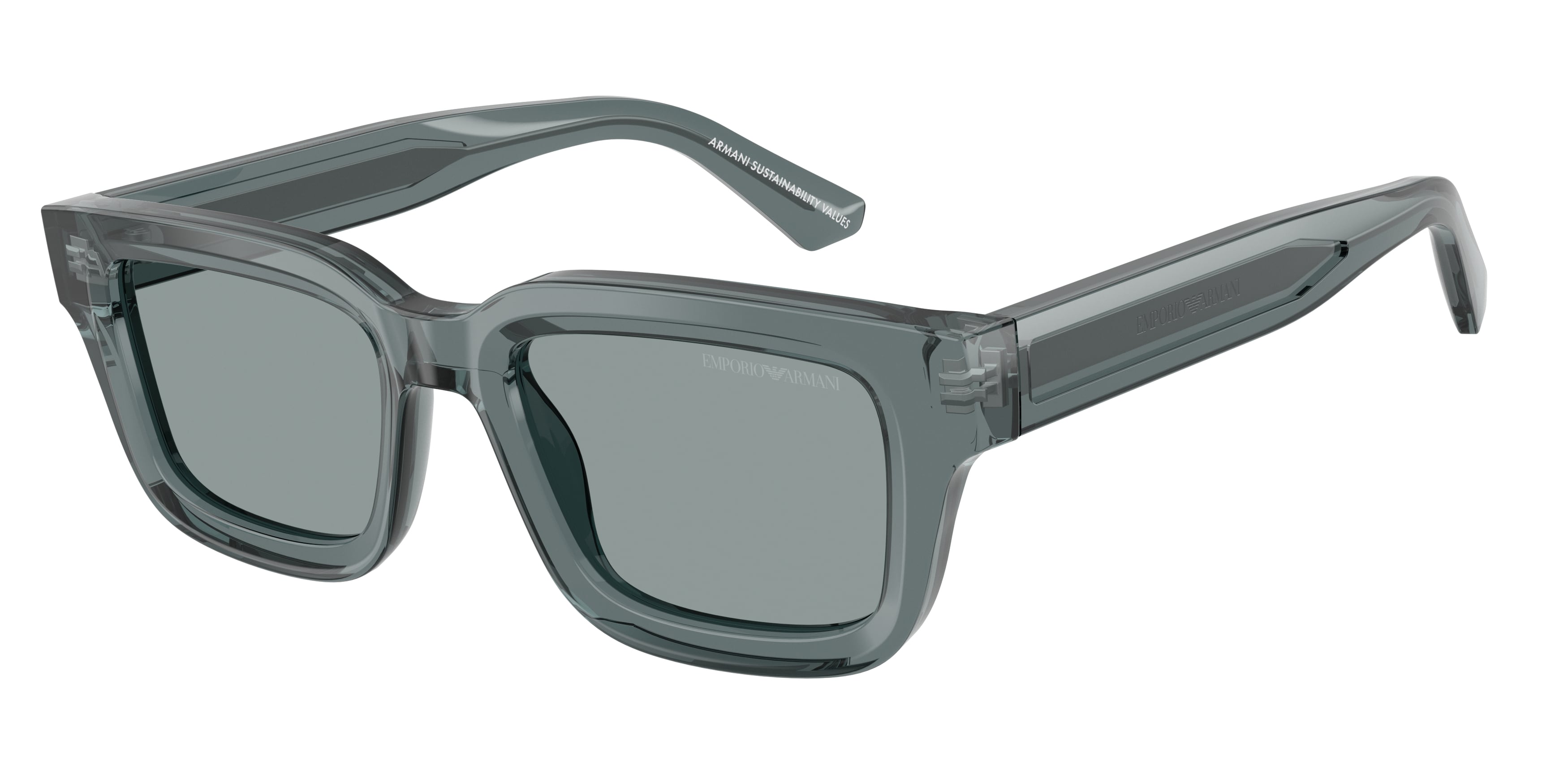 Emporio Armani Uomo Emporio Armani EA4270 6364/1 Occhiali da sole Acetato Grigio Grigio Geometrica Normale Emporio Armani Uomo Emporio Armani EA4270 6364/1 Occhiali da sole Acetato Grigio Grigio Geometrica Normale