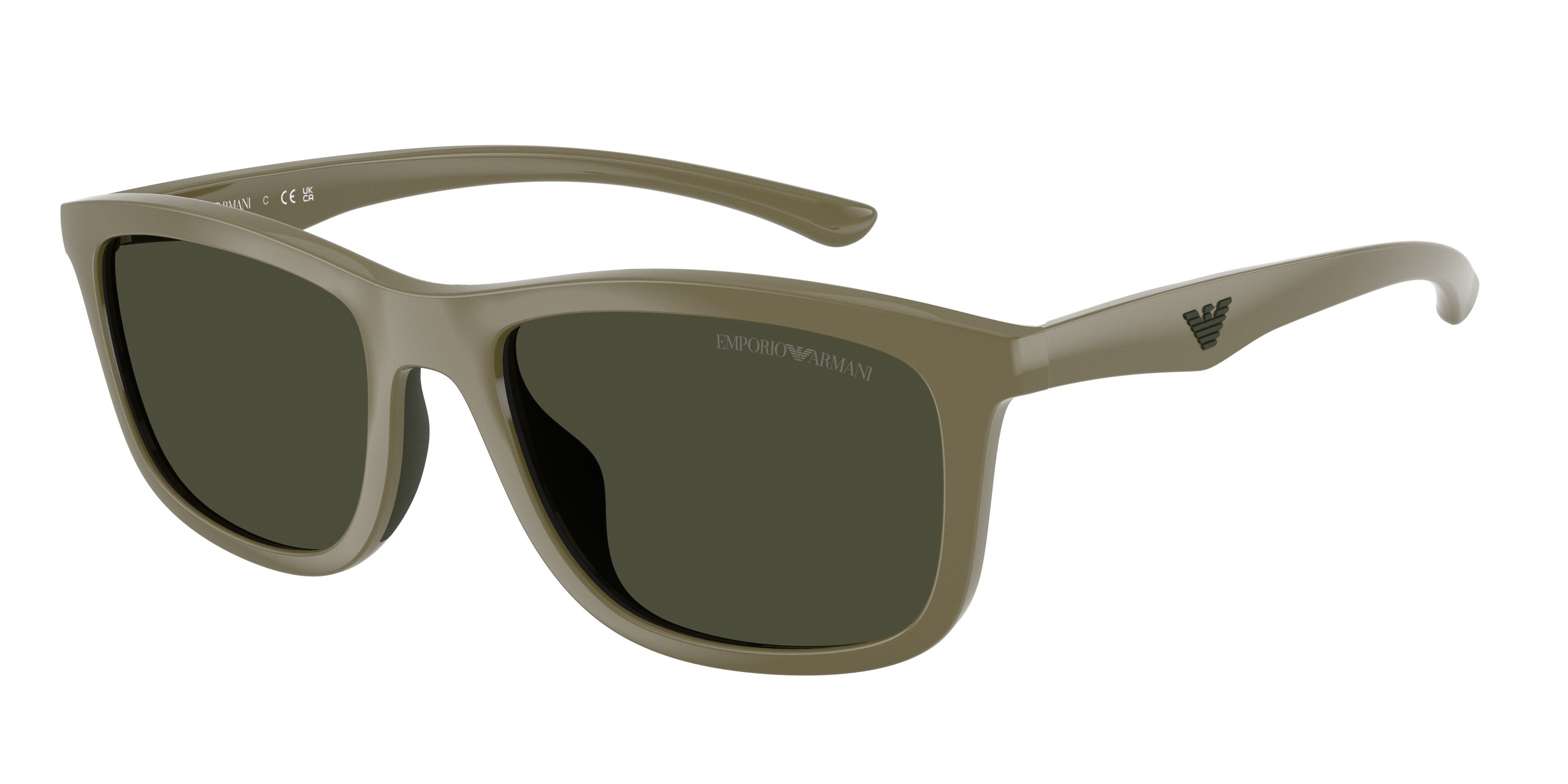 Emporio Armani Uomo Emporio Armani EA4277U 543782 Occhiali da sole Iniettato Marrone Verde Squadrata Normale Emporio Armani Uomo Emporio Armani EA4277U 543782 Occhiali da sole Iniettato Marrone Verde Squadrata Normale