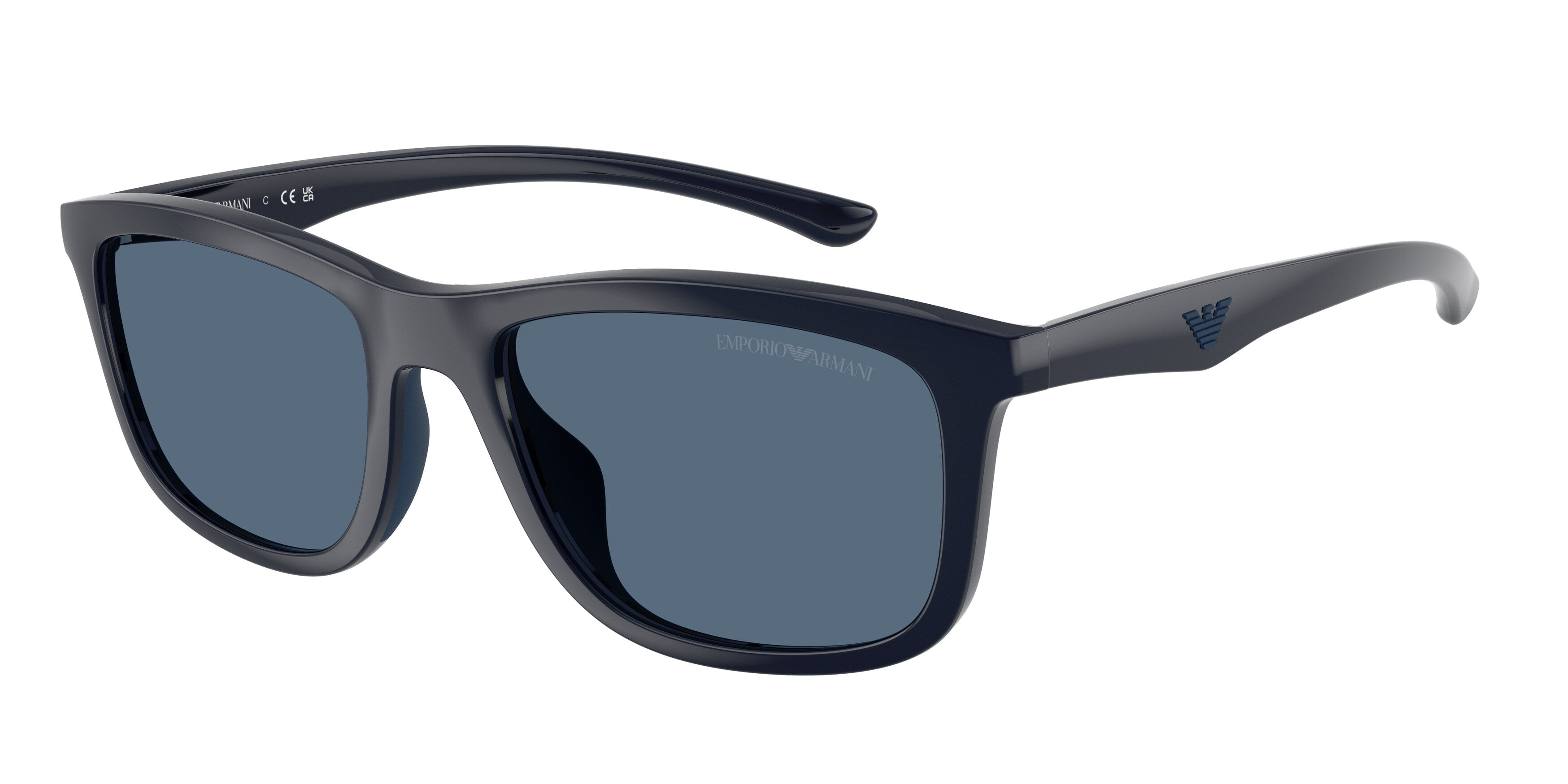 Emporio Armani Uomo Emporio Armani EA4277U 624480 Occhiali da sole Iniettato Blu Blu Squadrata Normale Emporio Armani Uomo Emporio Armani EA4277U 624480 Occhiali da sole Iniettato Blu Blu Squadrata Normale