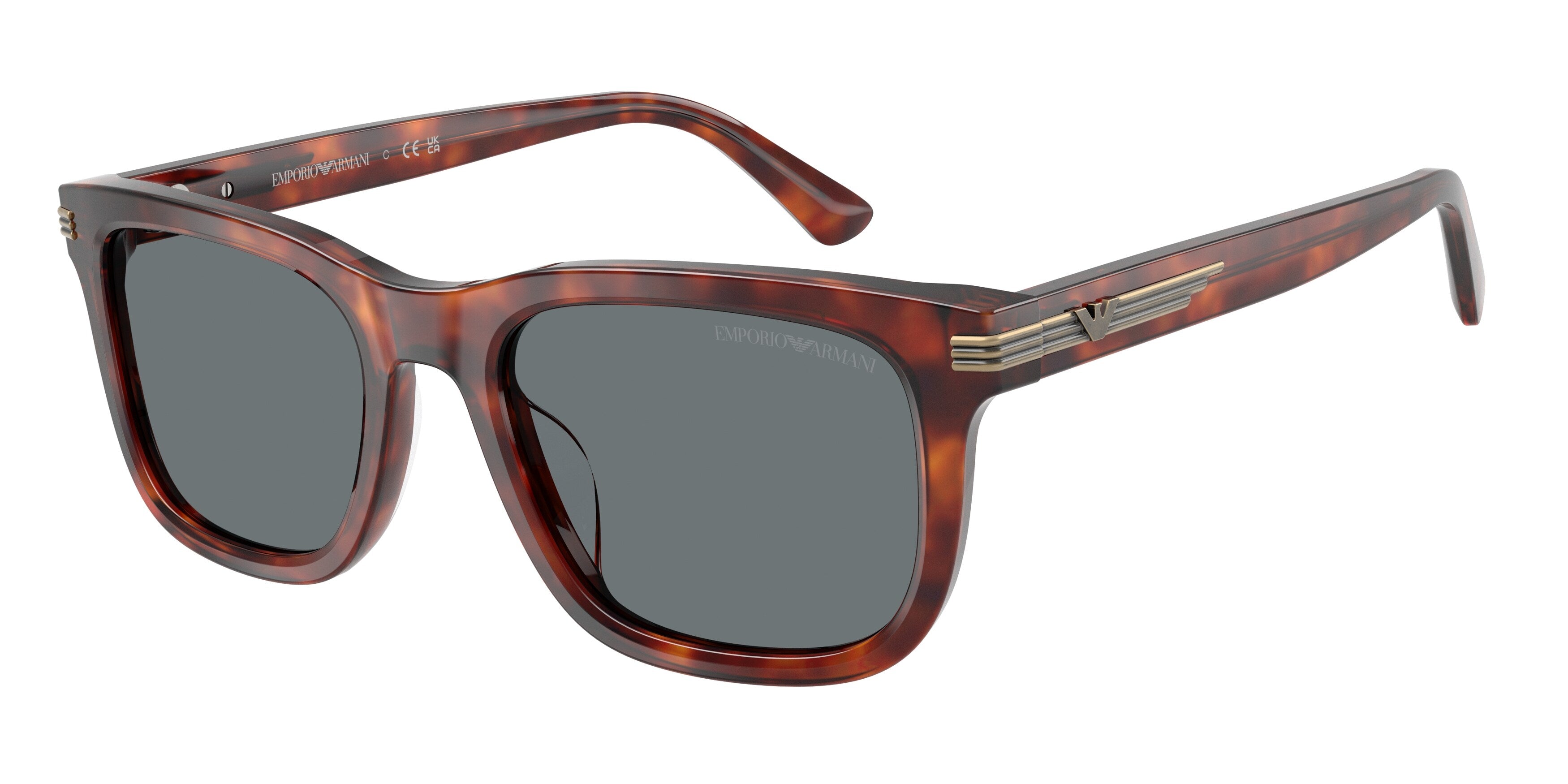 Emporio Armani Uomo Emporio Armani EA4282U 603480 Occhiali da sole Acetato Rosso Blu Geometrica Normale Emporio Armani Uomo Emporio Armani EA4282U 603480 Occhiali da sole Acetato Rosso Blu Geometrica Normale