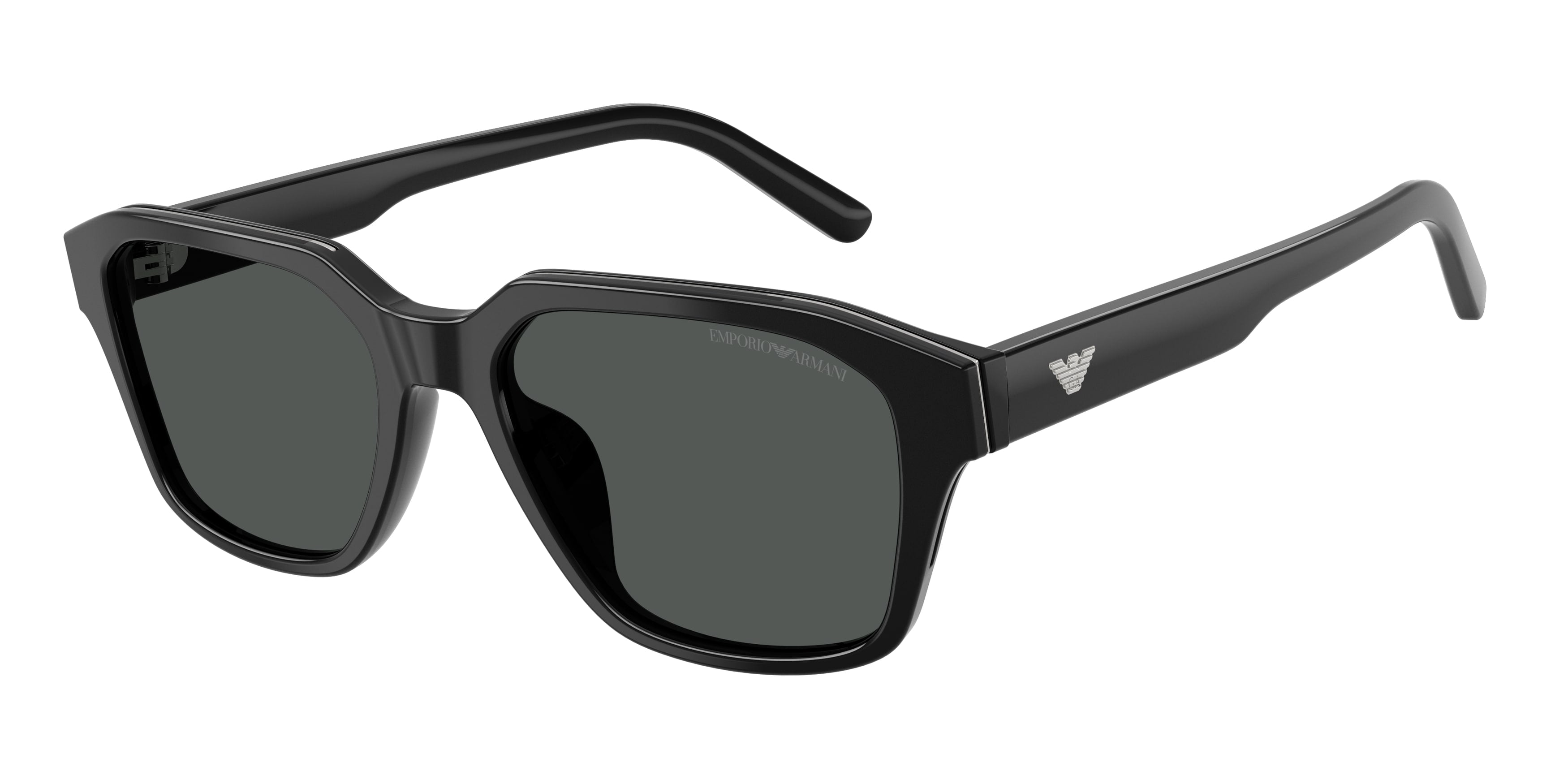 Emporio Armani Uomo Emporio Armani EA4283U 501787 Occhiali da sole Acetato Nero Grigio Geometrica Normale Emporio Armani Uomo Emporio Armani EA4283U 501787 Occhiali da sole Acetato Nero Grigio Geometrica Normale