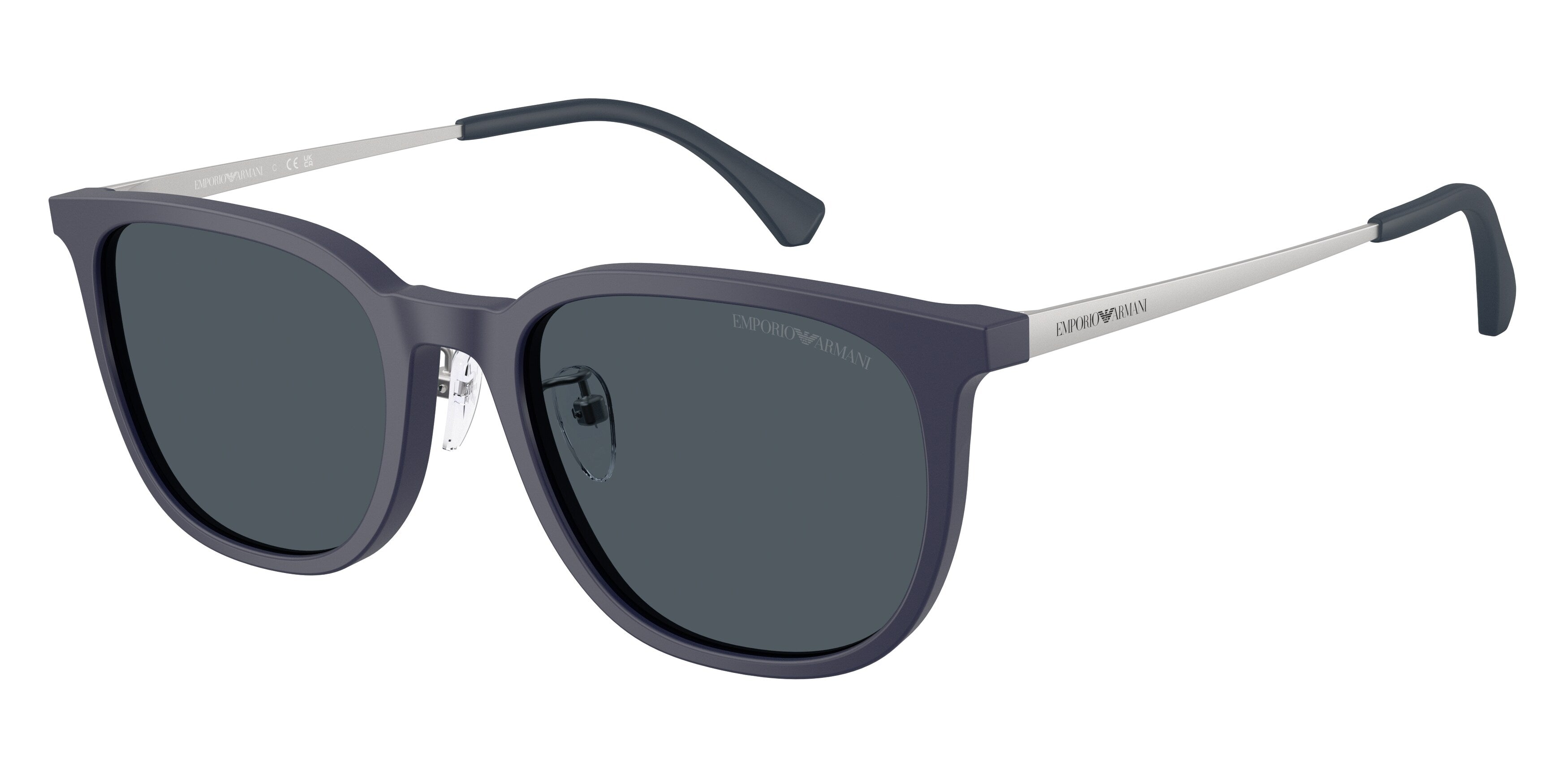 Emporio Armani Uomo Emporio Armani EA4286D 618987 Occhiali da sole Acetato Blu Grigio Geometrica Normale Emporio Armani Uomo Emporio Armani EA4286D 618987 Occhiali da sole Acetato Blu Grigio Geometrica Normale