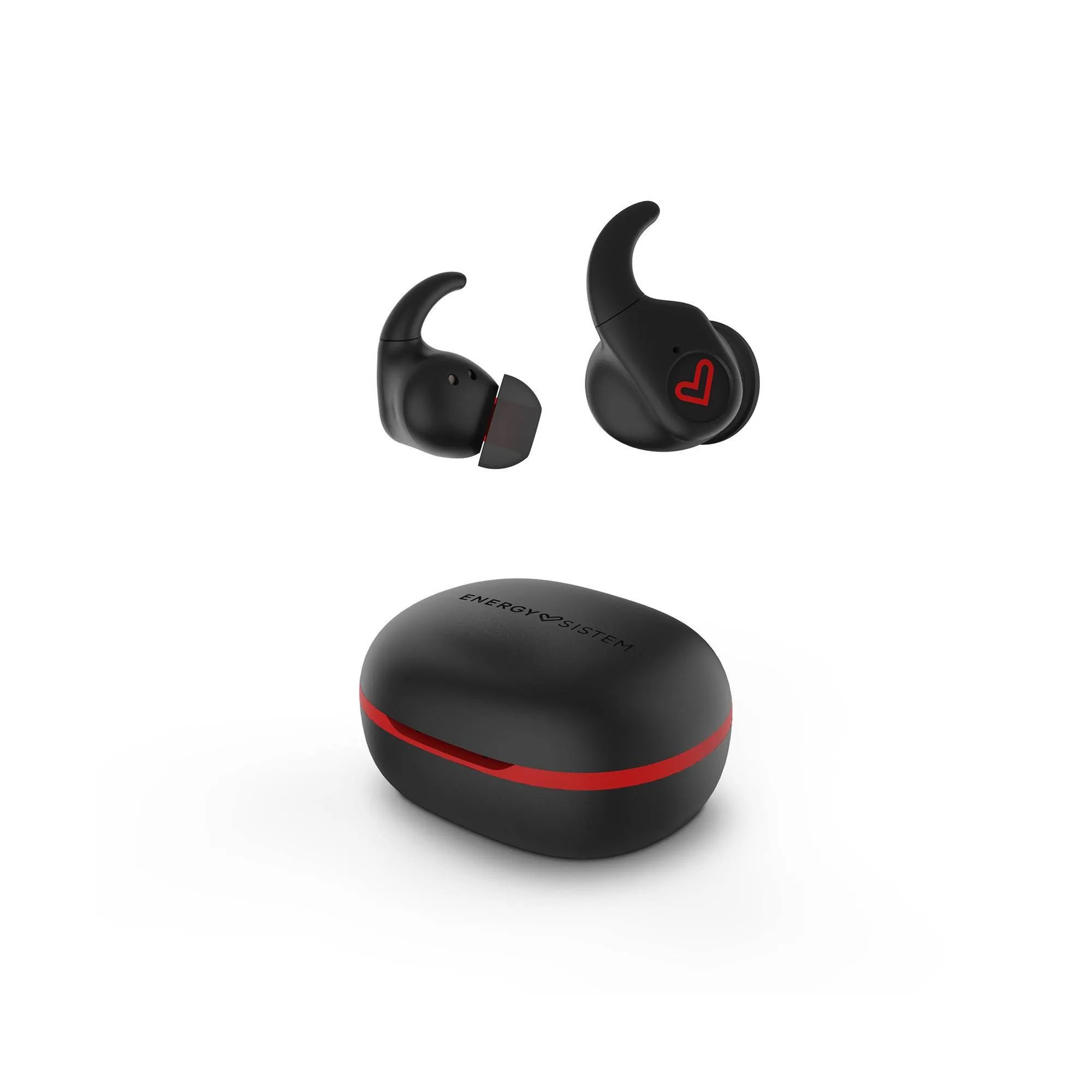 Energy Sistem Freestyle Auricolare True Wireless Stereo (TWS) In-ear Sport Bluetooth Nero Rosso