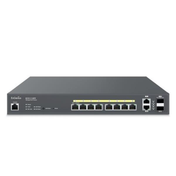 Engenius Cloud Managed Switch 8-PORT Gbe POE ECS1112FP