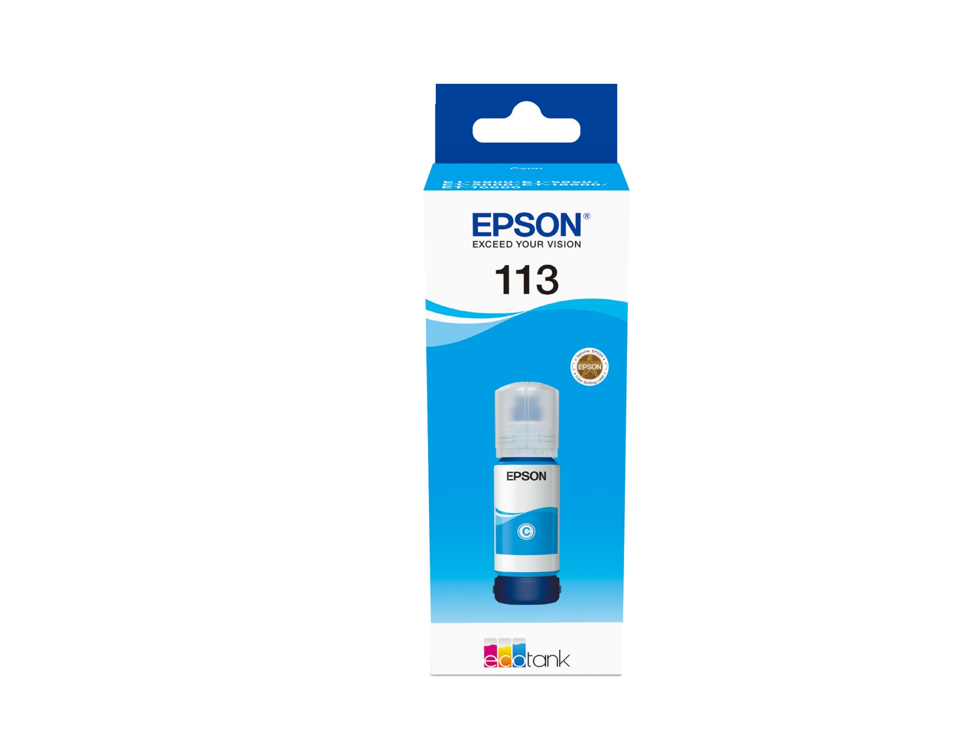 Epson - 113 Flacone Di Inchiostro Ecotank T06b2-ciano