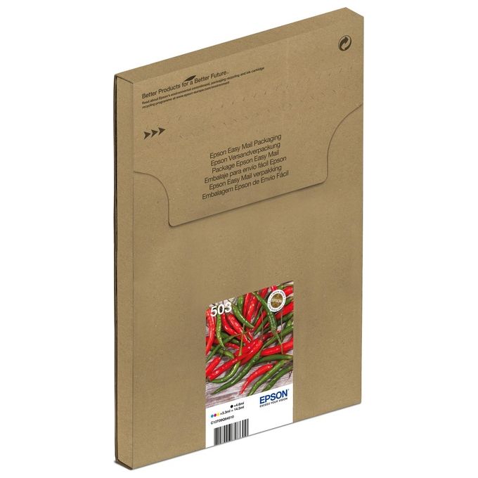 Epson 503 EasyMail Cartuccia D'inchiostro 4 Pezzi Originale Resa Standard Nero-Ciano-Magenta-Giallo