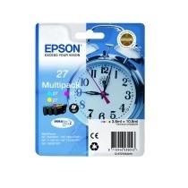 Epson Alarm clock Multipack Sveglia 3 colori Inchiostri DURABrite Ultra 27XL