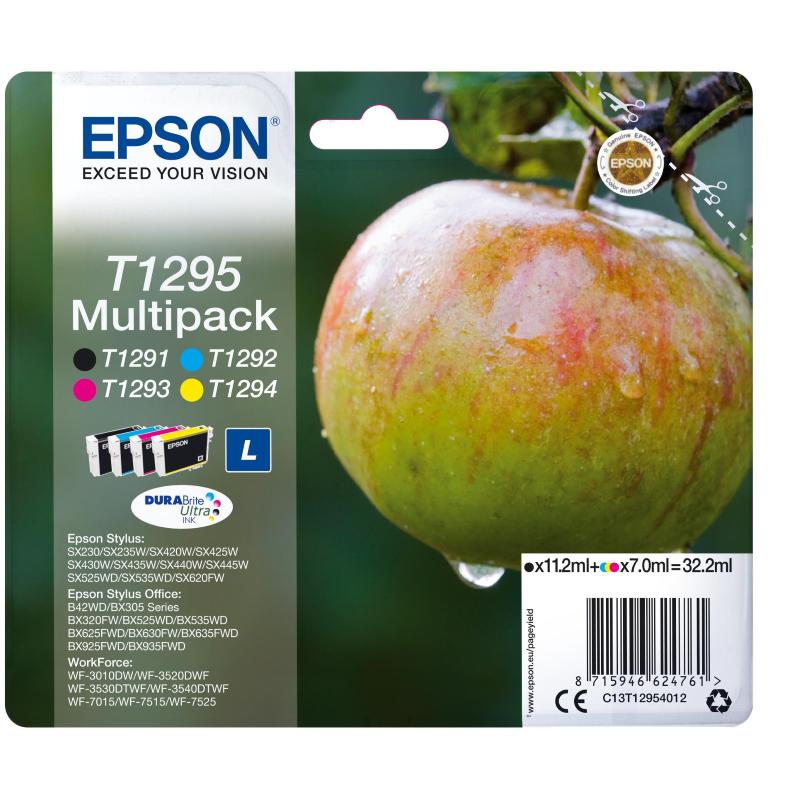 Epson - C13t12954022-multipack (b,c,m,y)