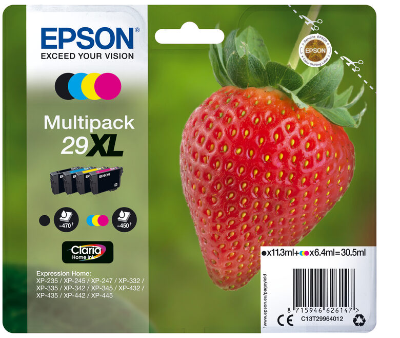 Epson - C13t29964022-multipack 4 Colori (ncmg)