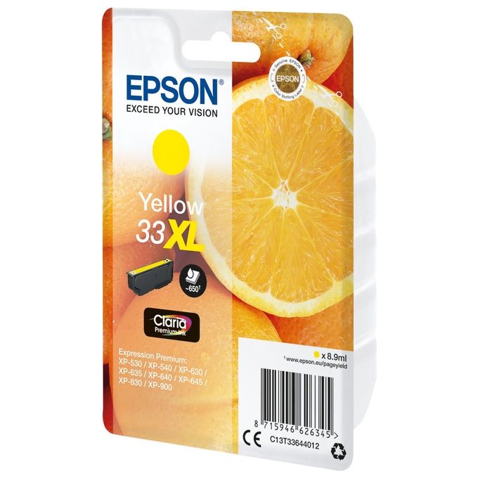 Epson - C13t33644022-giallo Xl