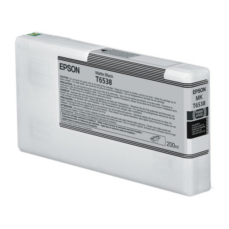 Epson c13t65380n cartuccia d`inchiostro 1 pz originale nero opaco