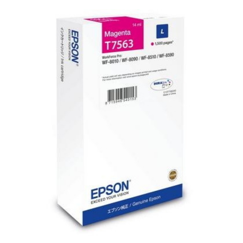 Epson c13t75634n cartuccia d`inchiostro 1 pz originale resa standard magenta