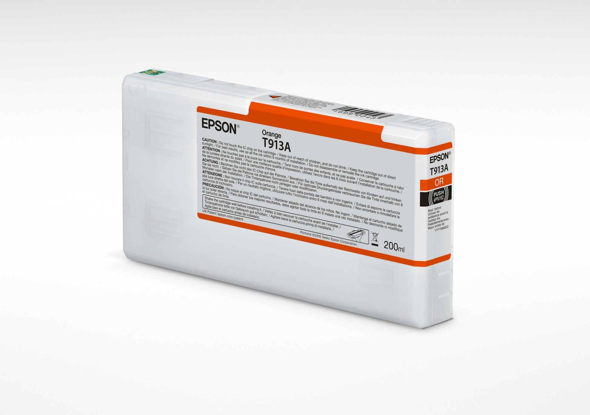 Epson Cart. Ink Arancione Per Sc-P5000 Epson Cart. Ink Arancione Per Sc-P5000