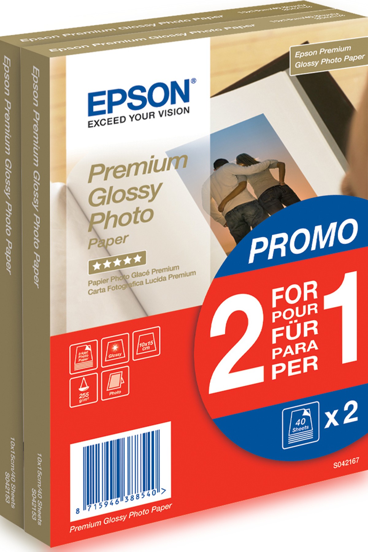Epson - Carta Fotografica Lucida Premium "best" Epson - Carta Fotografica Lucida Premium "best"