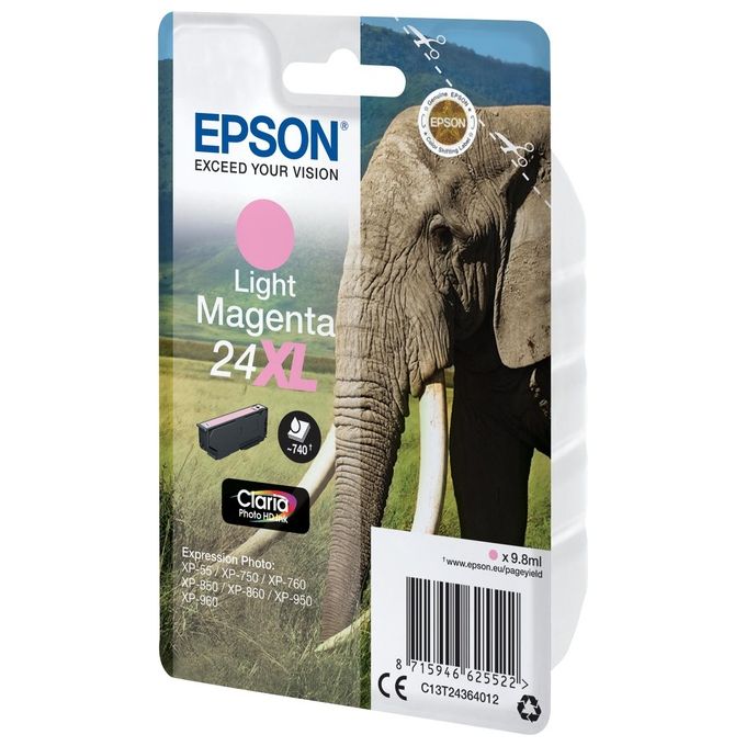 Epson - Cartuccia C13t24364022-magenta Light