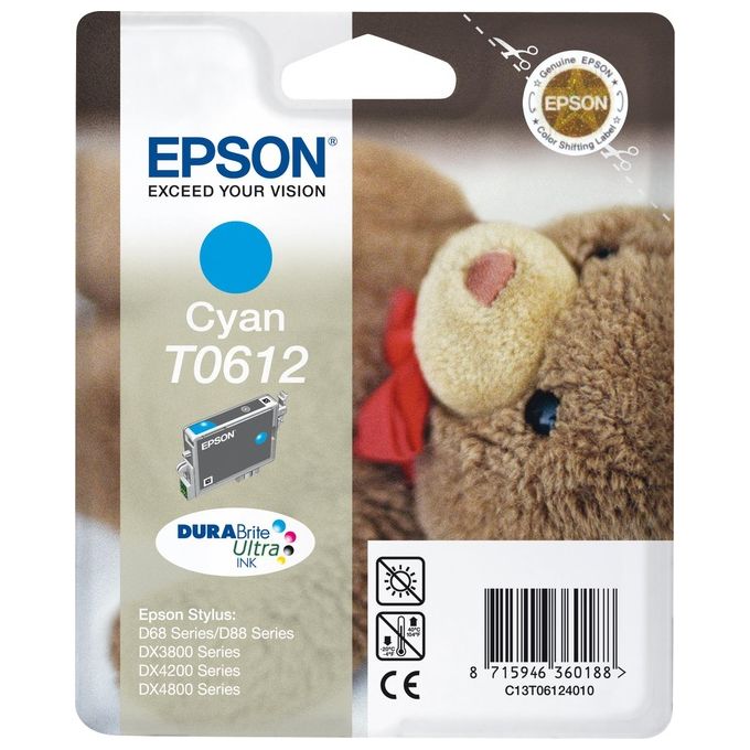 Epson cartuccia ciano durabrite ultra