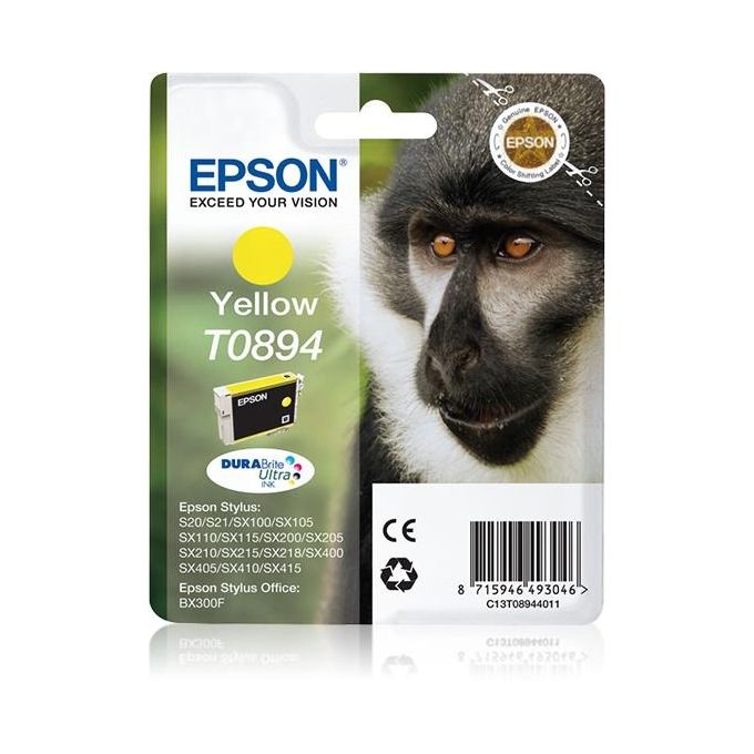 Epson - Cartuccia Inchiostro Giallo C13t08944021-giallo