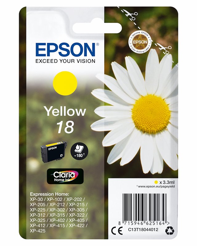 Epson - Claria Home Giallo C13t18044020