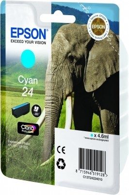 Epson Elephant Cartuccia Ciano Epson Elephant Cartuccia Ciano