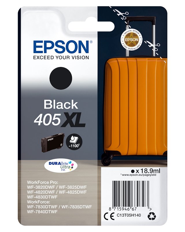 Epson - Epson Inchiostro Serie Valigia 405xl Nero-nero Xl