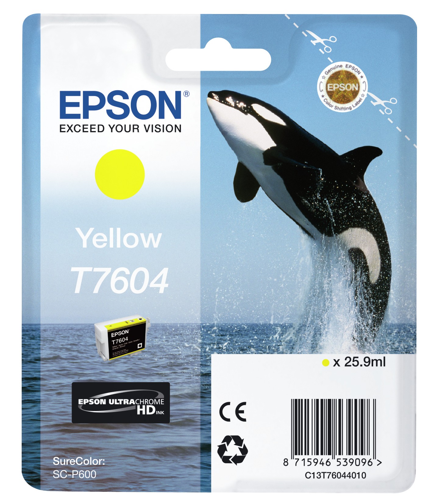 Epson Giallo T7604