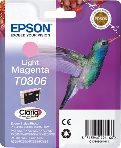 Epson Hummingbird Cartuccia Magenta chiaro