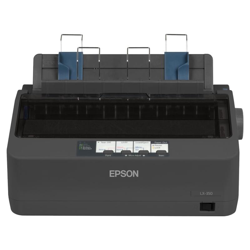 Epson lx-350 stampante ad aghi a impatto, 9 aghi e 80 colonne