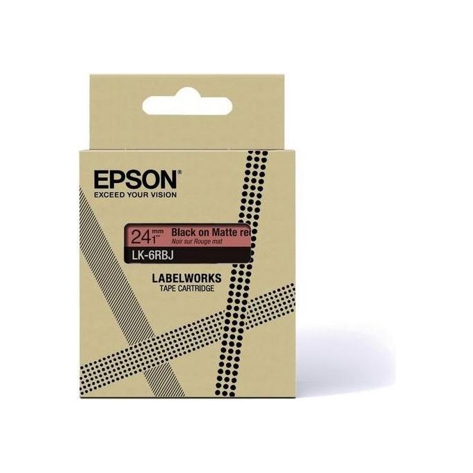 Epson - Nastro Label Works Sistemi Per Etichette-red/black
