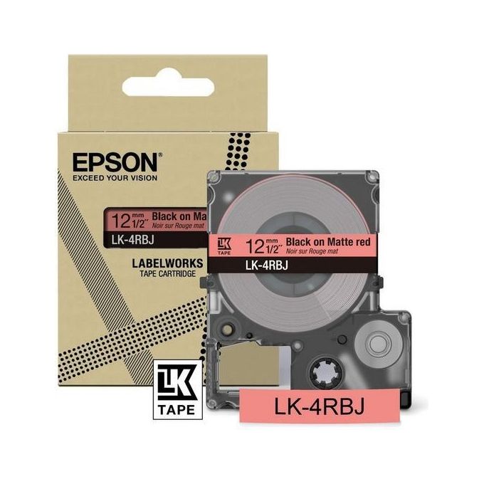 Epson - Nastro Label Works Sistemi Per Etichette-red/black