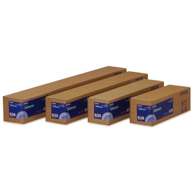 Epson S041597 Enhanced Matte Paper Carta Fotografica Opaca 189 g-m² 265 µm 44'' x 30,5 m colore Bianco Epson S041597 Enhanced Matte Paper Carta Fotografica Opaca 189 g-m² 265 µm 44'' x 30,5 m colore Bianco