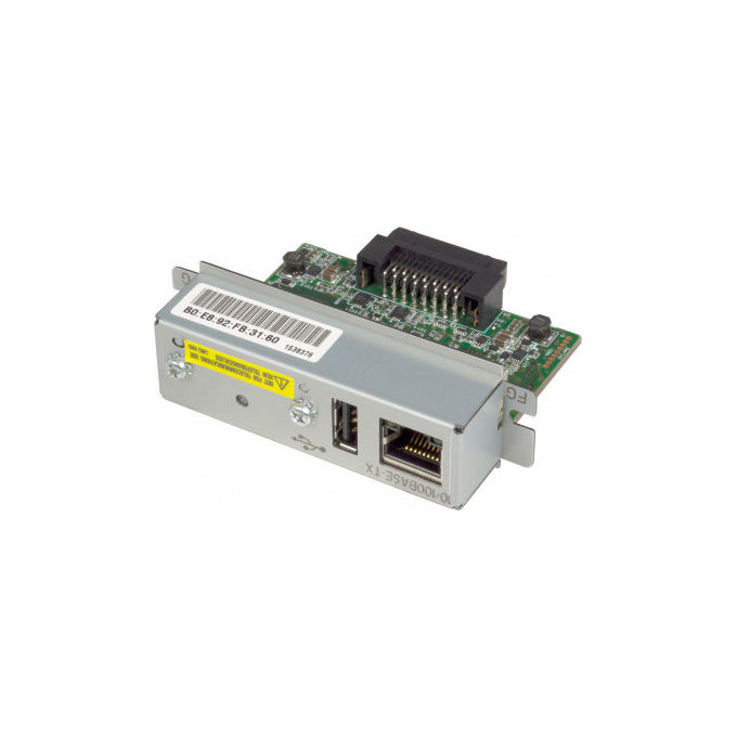 Epson Scheda di Interfaccia LAN Ethernet 100 Mbps Grigio C32C881023